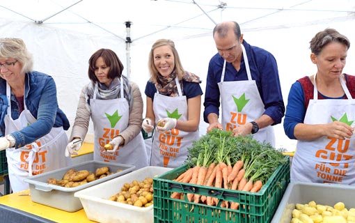 Zu gut für die Tonne: Nürnberg rettet Lebensmittel — Slow Food Deutschland